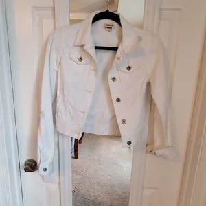 2/$20 White denim mudd jacket